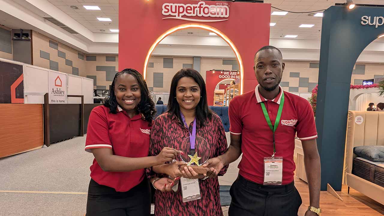 Superfoam wins people choice awards at home & gardens expo